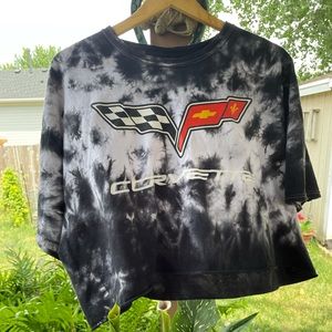 Corvette crop Tee, plus size, XL (true to size)